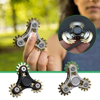 fingertip gyro top sprocket advanced dearing turntable gear linkage manual rotating toy fidget toys spinner decompression gift