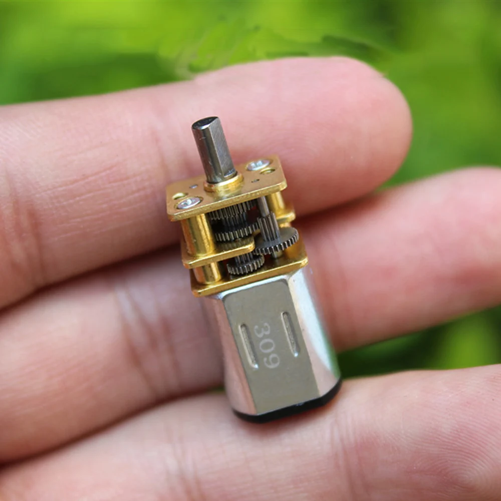 Миниатюрный редукторный двигатель N20 постоянный ток 3 В 7 в 5 6 110 об/мин|Двигатель