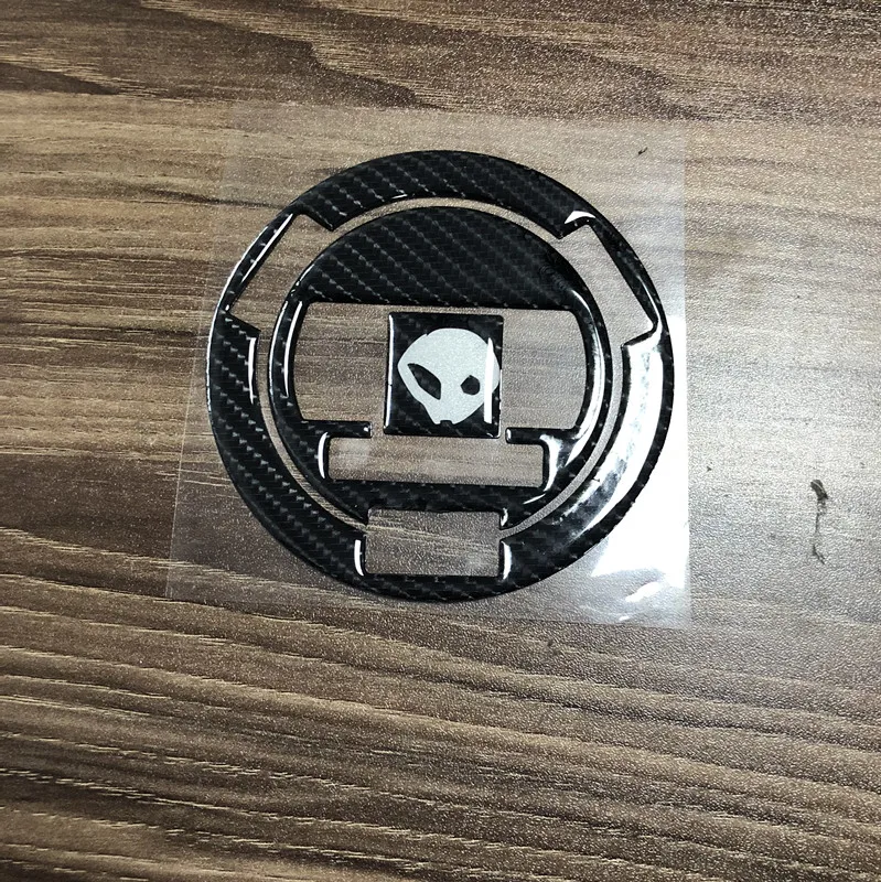 Противоскользящая наклейка из углеродного волокна для мотоциклов на крышку