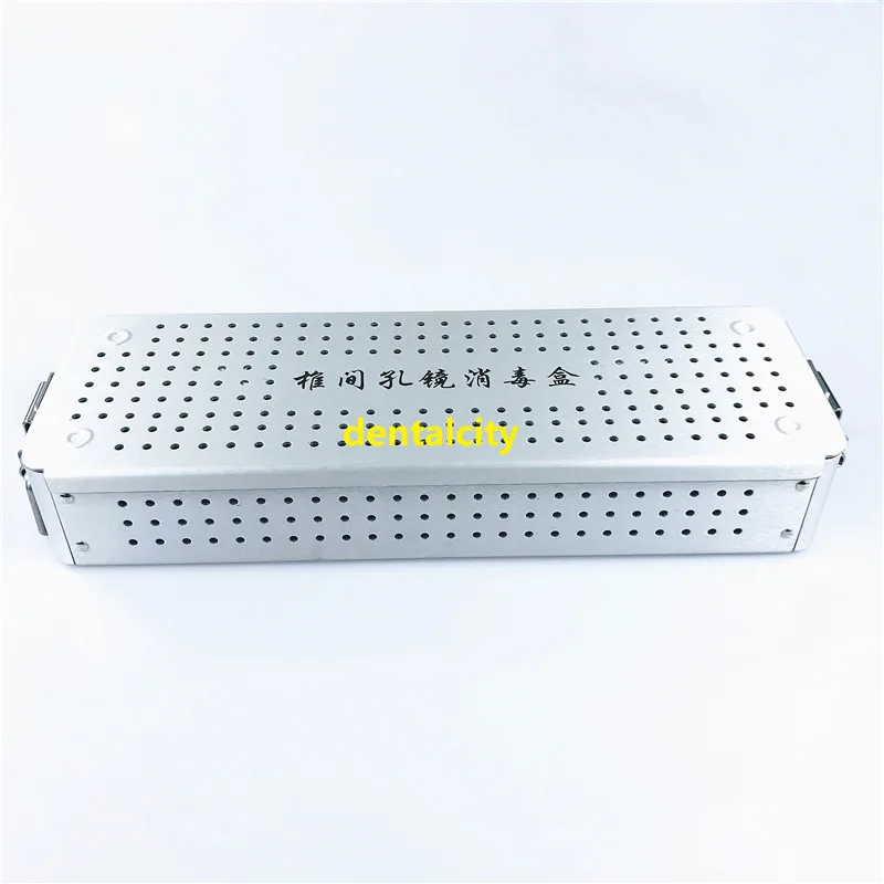

1PC Aluminium Alloy Sterilization Tray Case Container For Intervertebral Endoscopy Disinfection Device Sterilizer