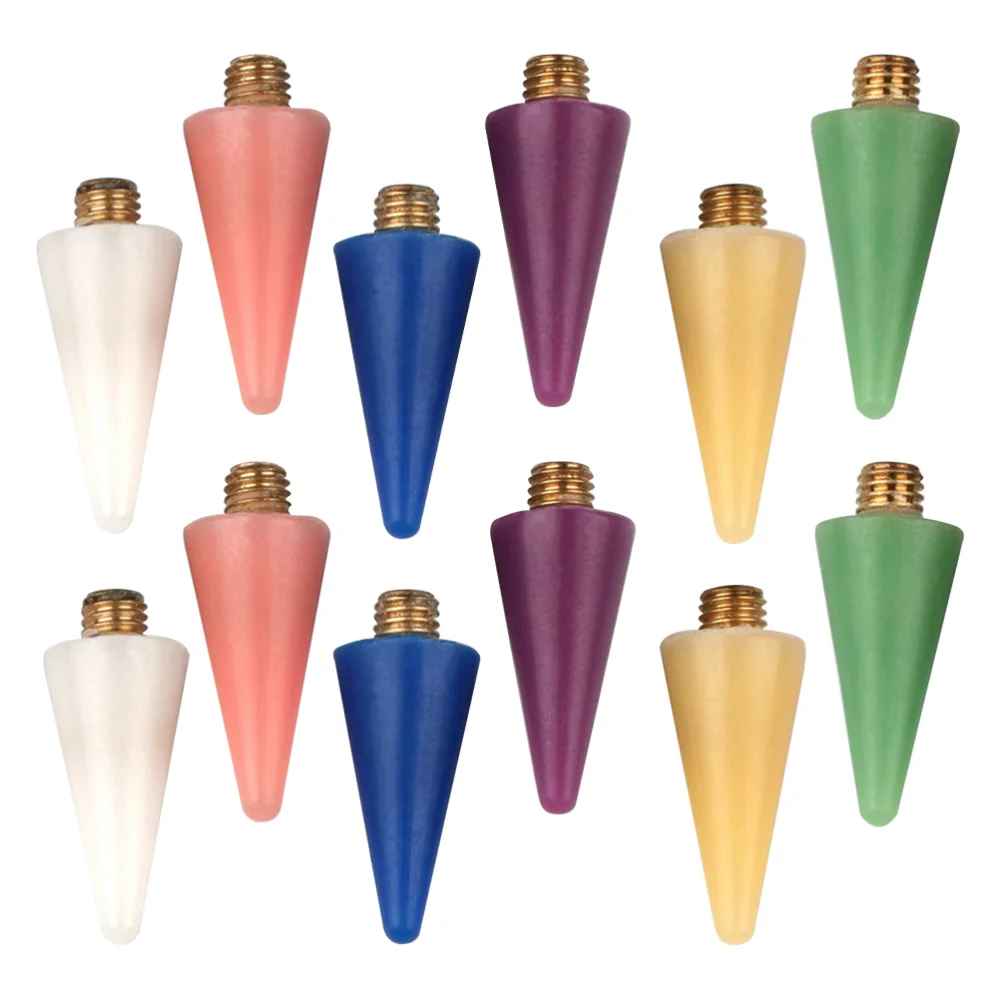 

12pcs Nail Jewelry Gems Picker Replacement Head Tips for Nail Dotting Pen