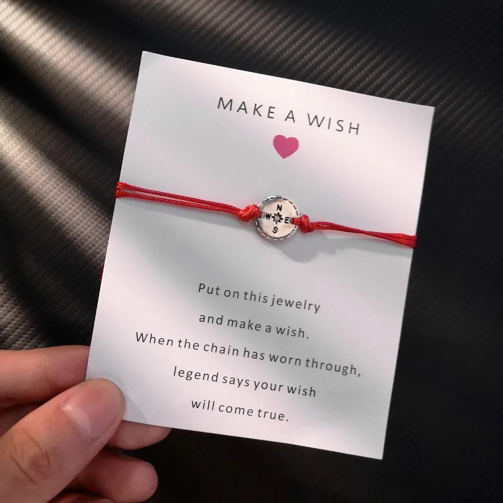 Belleper Make a Wish/Friendship/Mom Love Card Turtle Adjustable Fashion High Quality Bracelet Charm Female New Unique Jewelry
