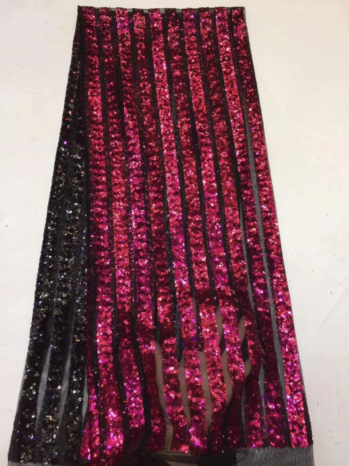 

African Lace Fabric 2020 High quality Sequins with Embroidery Nigerian Lace Fabric For Women French Mesh Lace ZXNO302