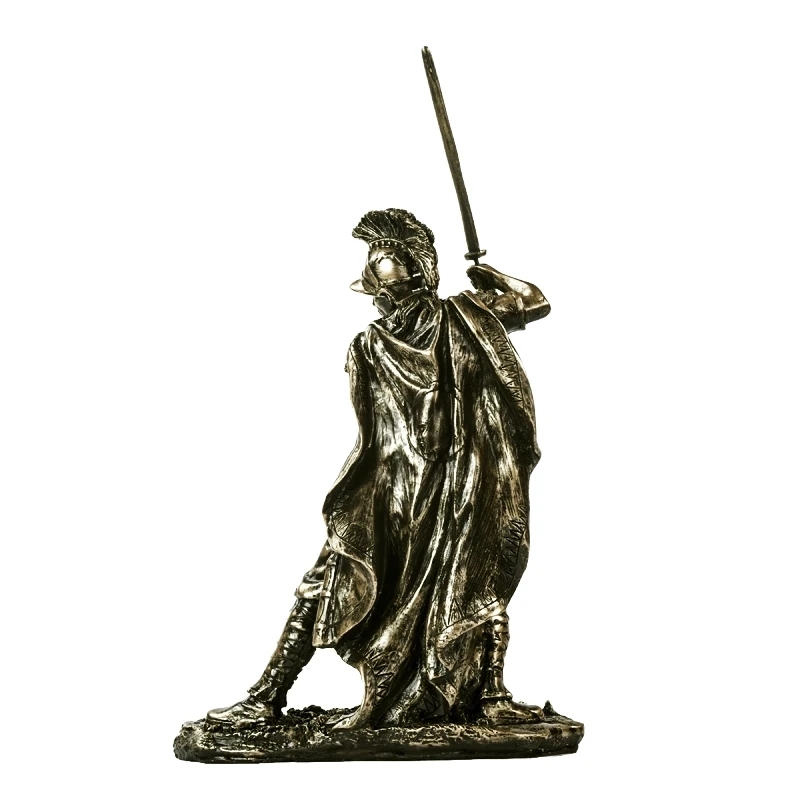 Античная Статуя Римского воина статуэтка военного командира ручной работы декор