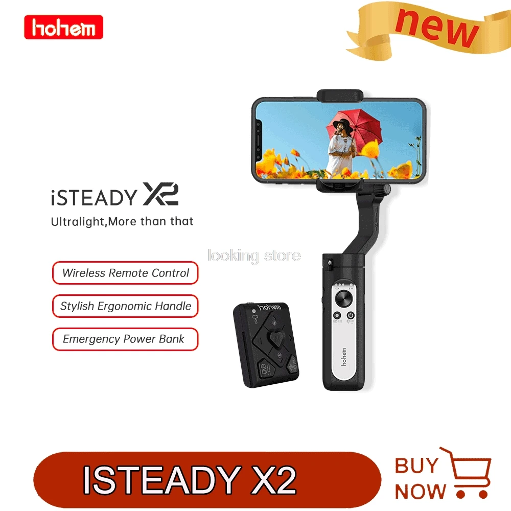 

Hohem iSteady X2 vlog Xiaomi Huawei iPhone