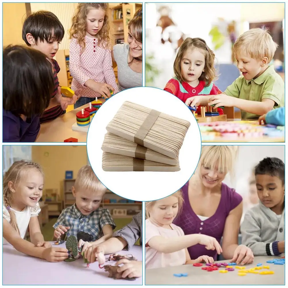 50 шт. разноцветные бриллиантовые палочки для поделок детские мороженого ручные