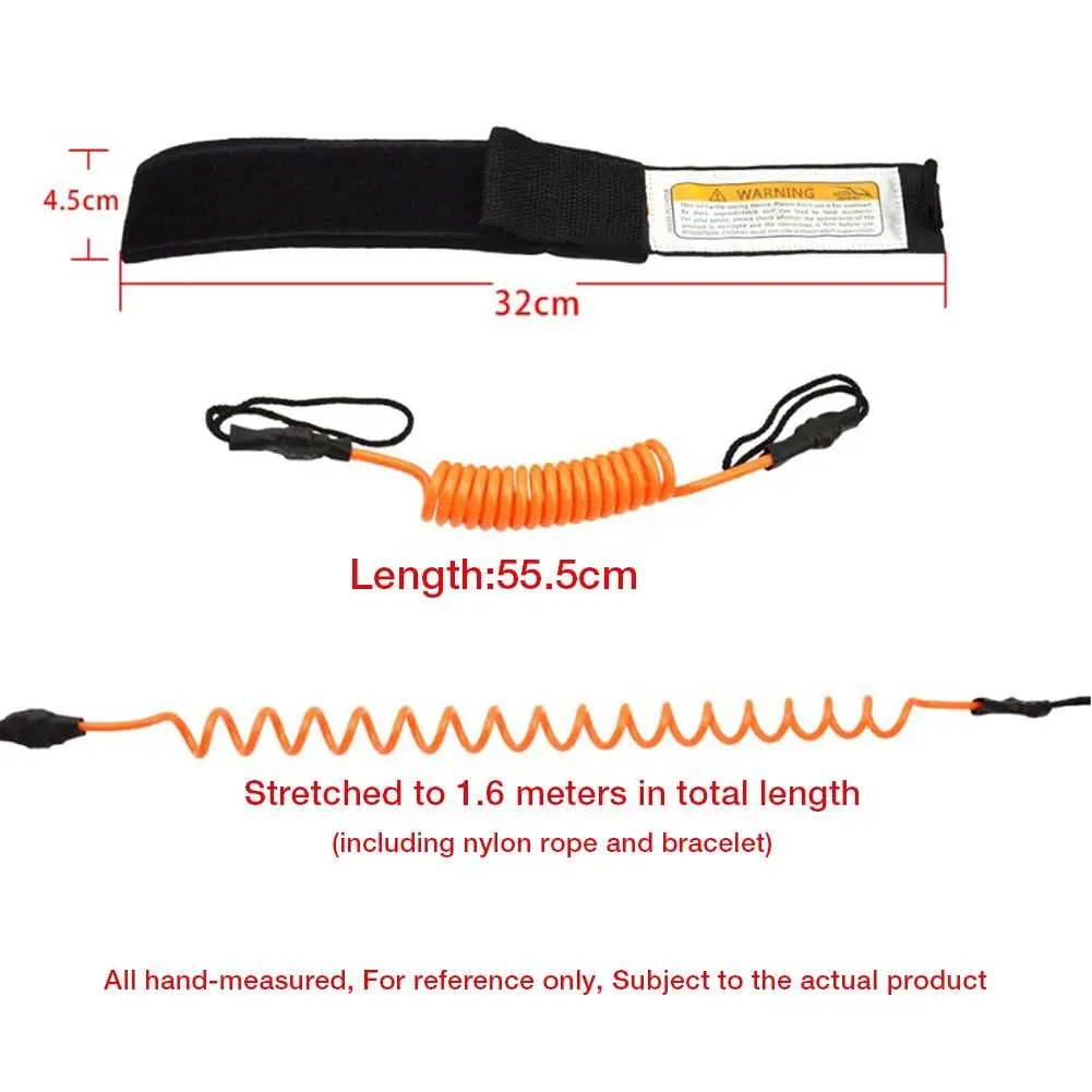 Шнур для серфинга Безопасный шнур лодок безопасных рук аксессуары доски Прямая