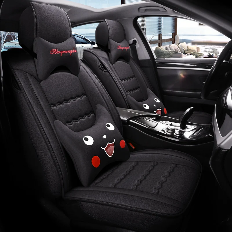 Покрытие для автомобильных сидений из льняного волокна чехлы автосидений Mercedes