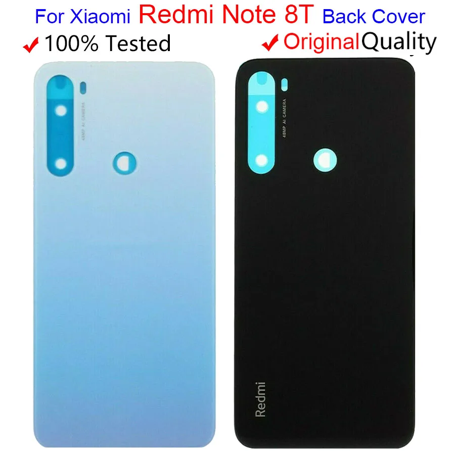 Оригинальная Новинка для Xiaomi Redmi Note 8 T Задняя Крышка батарейного отсека