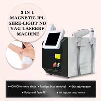 the latest model 360 magneto opt ipl e light nd yag laser rf for hair removal and skin enhancement 1064nm tattoo beauty mach