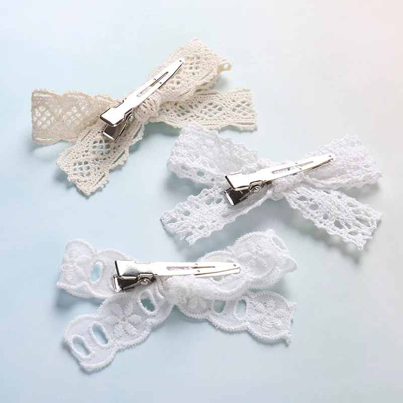 

Baby Hair Clip Bow Barrette Cheveux Fille For Girls Accesorios Kawaii Children Lace Hairpin Infant Wedding Beach Clips Hairgrips