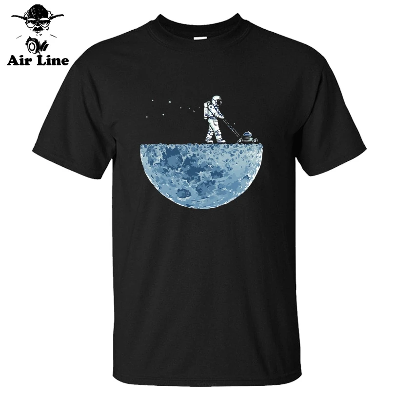 Мужская футболка с коротким рукавом Air Line брендовая Повседневная изображением