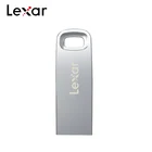 Карта памяти Lexar M35, USB 3,0, 32 ГБ, 64 ГБ, высокоскоростной металлический флеш-накопитель, макс. 100 МБс., серебристый металл, U-диск, флешка для ПК