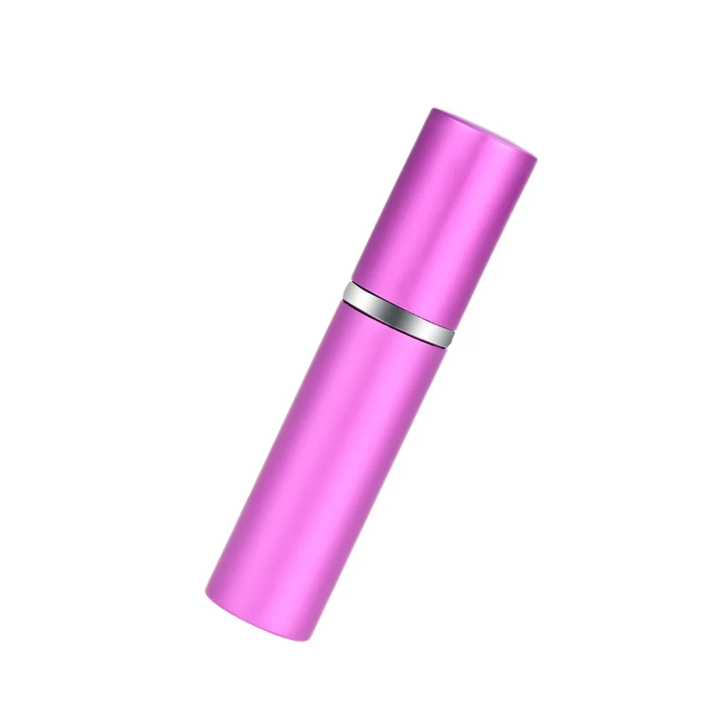 

5ml Mini Portable Perfume Spray Bottle Travel Refillable Perfume Atomizer Recipiente Containers (Purple)