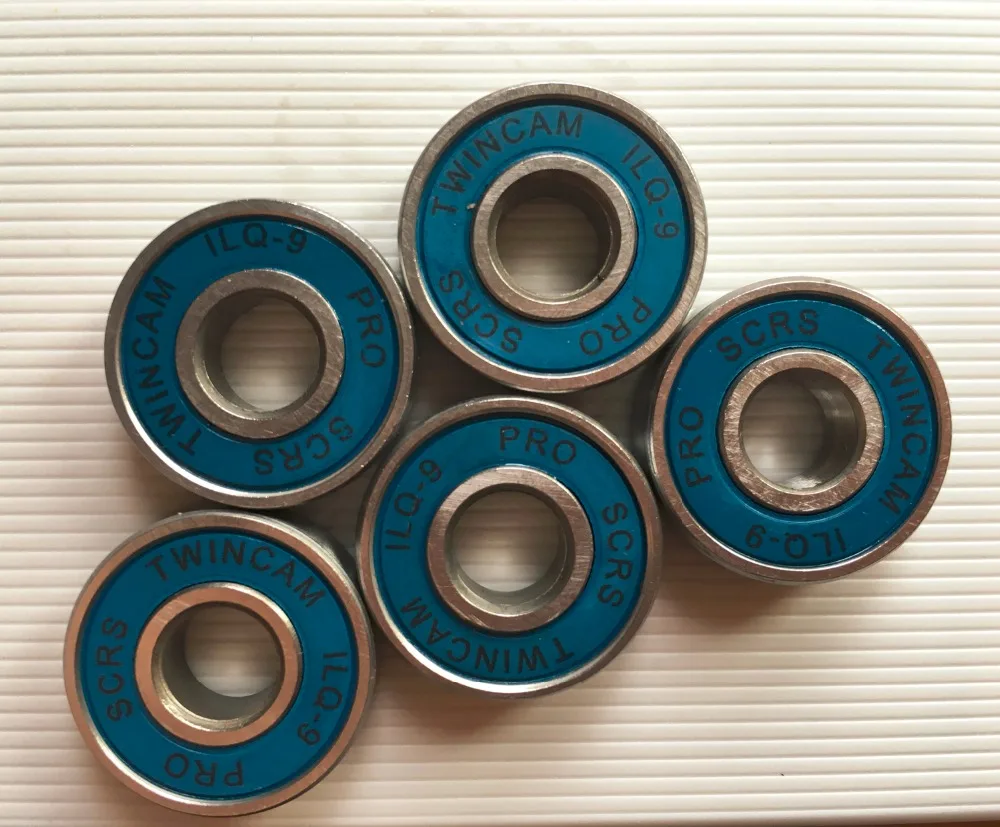 

16pcs/lot ILQ-9 608zz Miniature Ball Radial Ball Bearings For Skate Board Shoes Accessories -9 Random Color