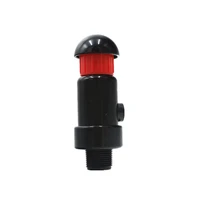 10pcs 1inch mpt air vacuum relief valve air vent installed on drip irrigation or drip tape systems drip tape watering fittings