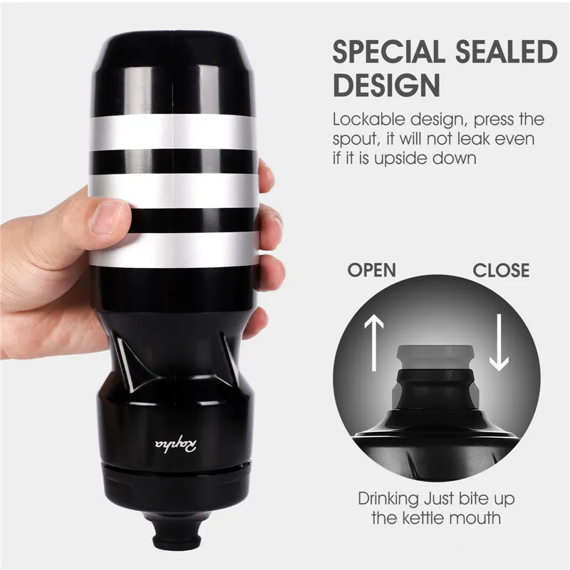 Велосипедная бутылка для воды Rapha герметичная сжимаемая без вкуса горных