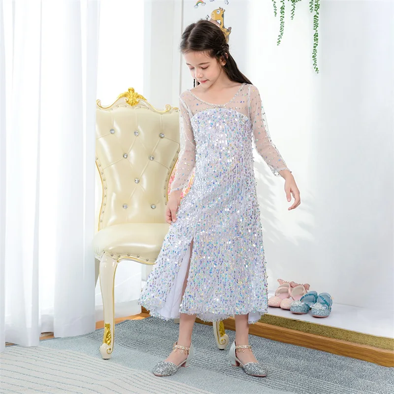 

Блестками Платье-пачка, детское платье принцессы на день рождения вечерние Выходные туфли на выпускной вечер летняя детская одежда маскара...