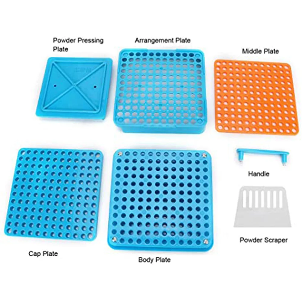 Ручная машина для наполнения кофе 100 отверстий пустой наполнитель с порошковыми