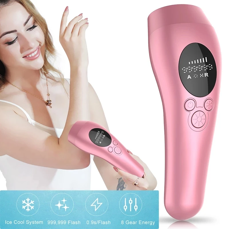 999999 вспышек IPL эпилятор безболезненный охлаждающий Фотоэпилятор женское