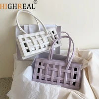 highreal fashion women shoulder bags quality female handbags designer totes pu leather ladies composite bags