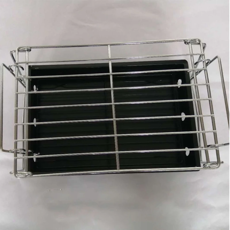 

Portable Foldable Barbecue Charcoal Grill Aluminum Alloy BBQ Tool Kits for Outdoor Cooking Camping Hiking Picnics Backpacking