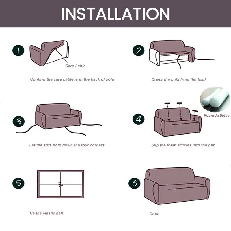 Чехлы для диванов эластичность не скользящие диванные накидки Универсальный