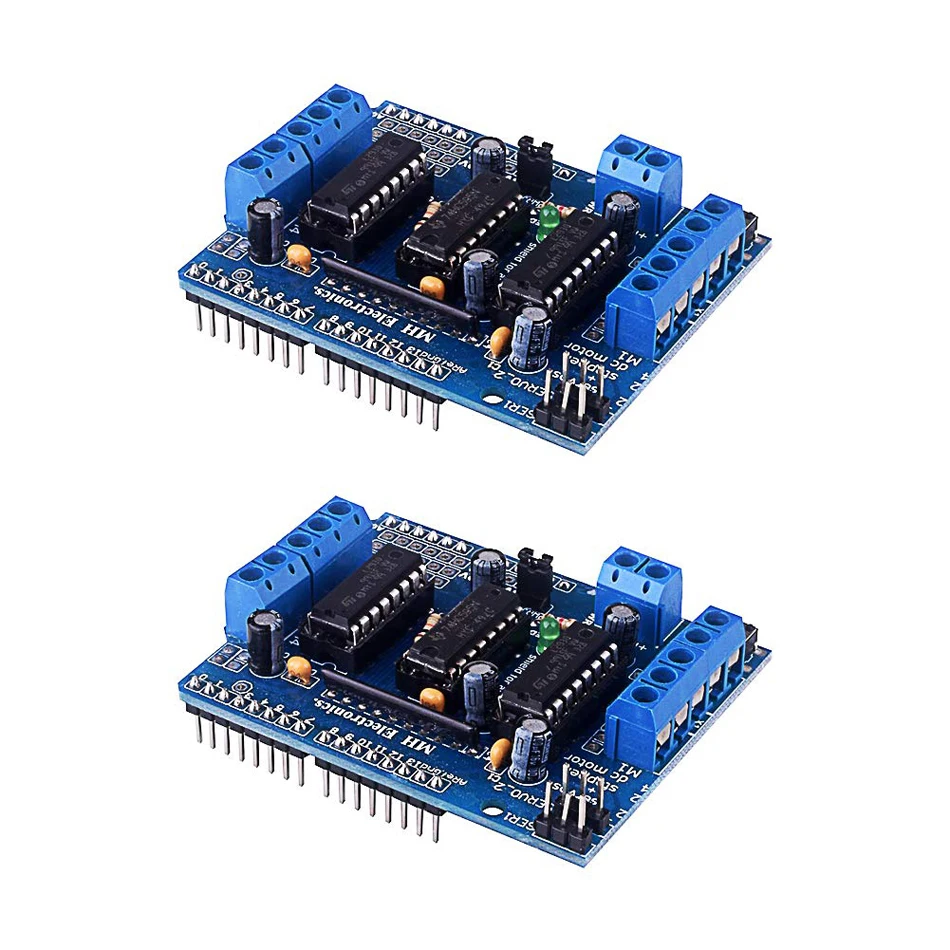 Модуль привода L293d плата расширения двигателя для Arduino Uno Mega 2560|Интегральные