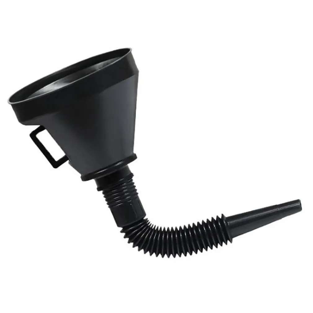 

Universal Car Funnel with Soft Tube Plastic Funnel Can Spout For Oil Water Fuel Petrol Gasoline Car Accessories