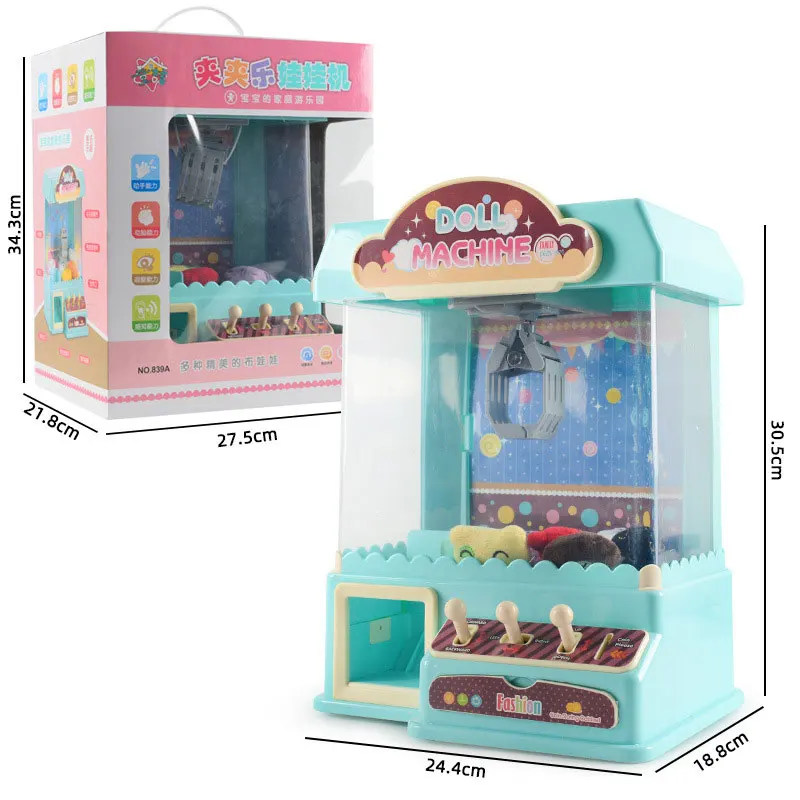 Детская мини-Капсульная игрушечная игровая машина маленькая кукольная с клипсой