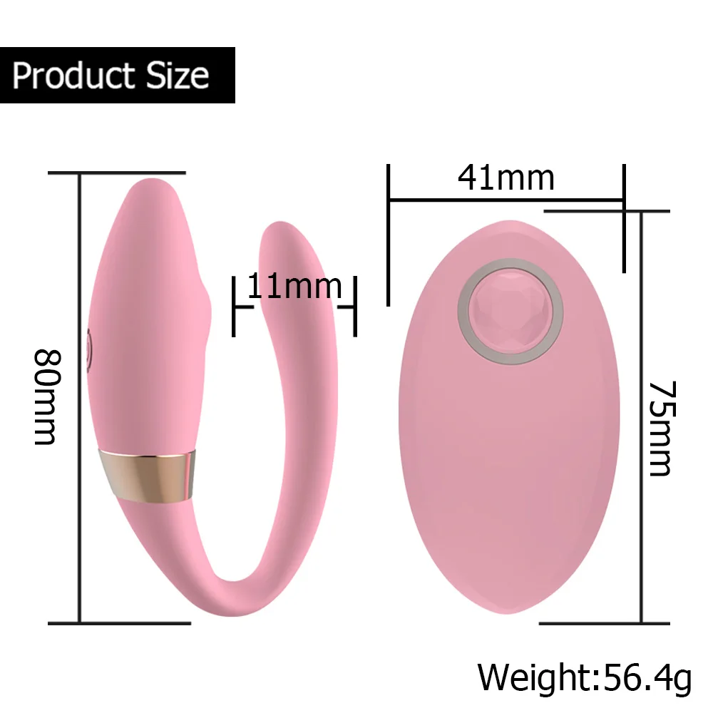 Вибратор с дистанционным управлением для женщин 10-частотный фаллоимитатор