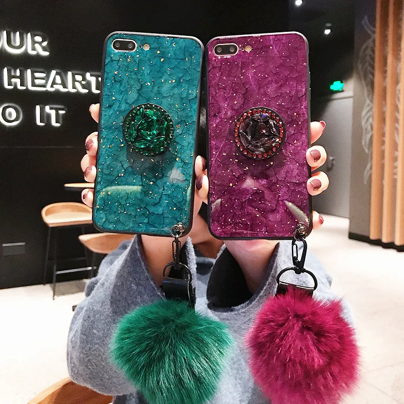 Luxury Gold Foil Bling Case For OPPO Realme 8 7 6 5 3 Pro 5i 6i 7i C11 C12 C15 C17 C21 V5 V11 V13 Soft Shiny Case