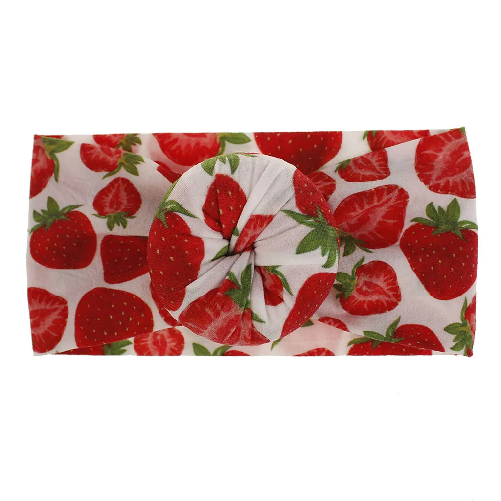 Повязка на голову с пончиком для маленьких девочек эластичная повязка головы