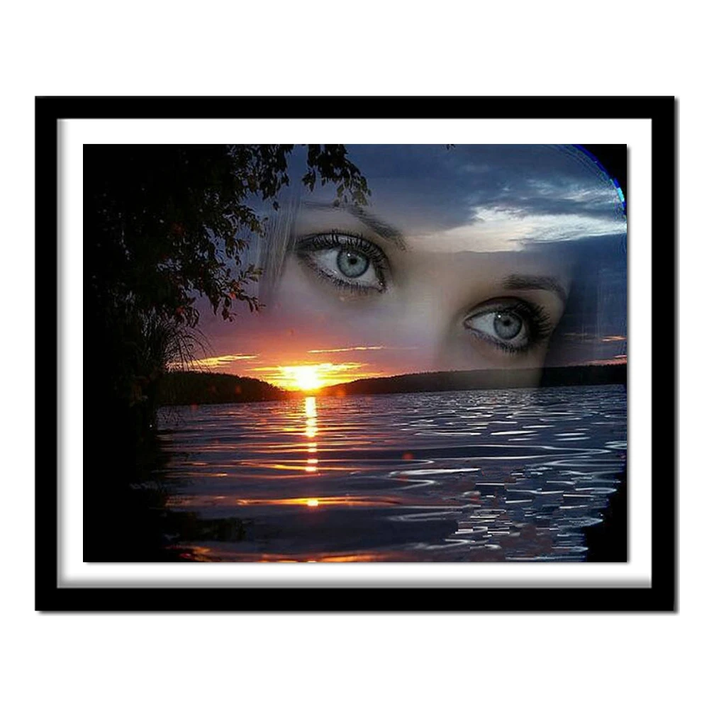 Алмазная вышивка крестиком наборы для девочек небо пейзаж Сделай Сам Картина