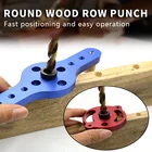 Вертикальный карман отверстие джиг 6810 мм деревообрабатывающий сверлильный локатор древесины Линг самостоятельно центрирующая дрель Руководство отверстие комплект из джинсовой ткани