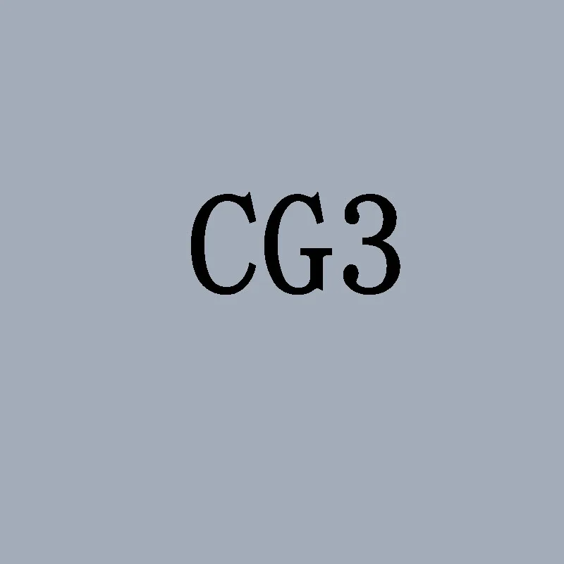 CG3 1 шт., 168 цветов, эскизный маркер, маслянистая художественная школьная Ручка, двуглавый, товары для рукоделия, маркеры для рисования, маркеры, набор, манга - Цвет: CG3