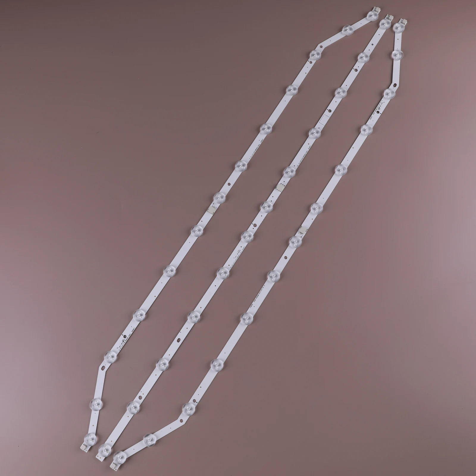 (Новый комплект) 3 шт. 12/13 светодиодов 76 см Светодиодная лента для Samsung TV UN40H5203AF