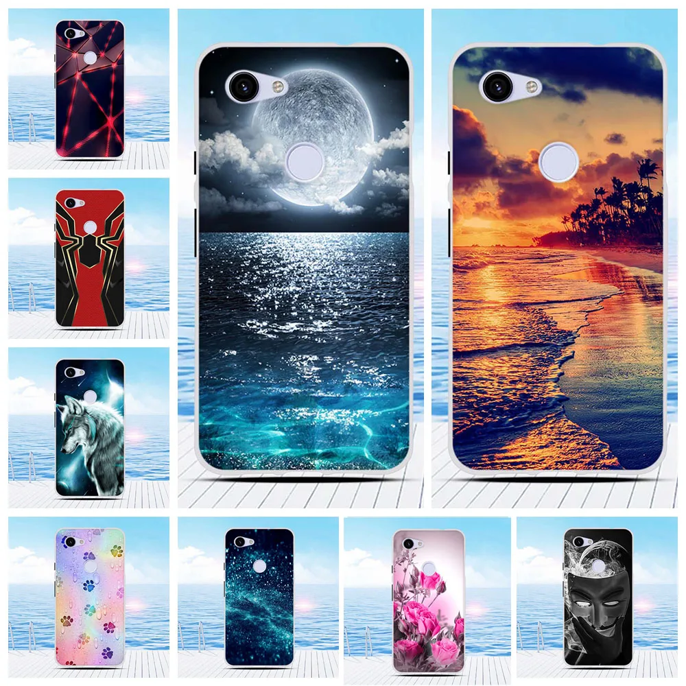 Силиконовый ТПУ чехол для Google Pixel 3a G020 мультяшный бампер 3A 5 6 дюйма | Мобильные