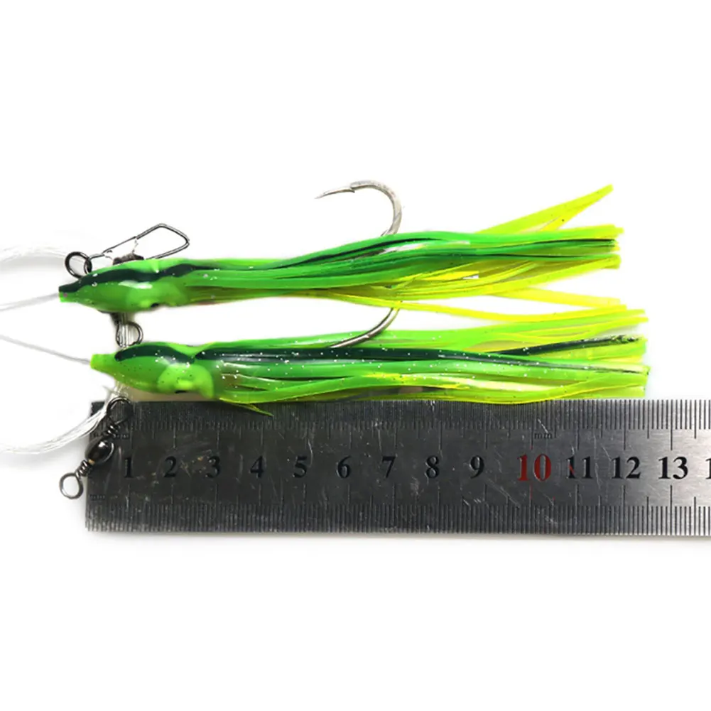 Octopus Bait Lure High Quality Squid / Shape Reusable Soft Fishing Accessories Artificial Outdoor Tackle | Спорт и развлечения