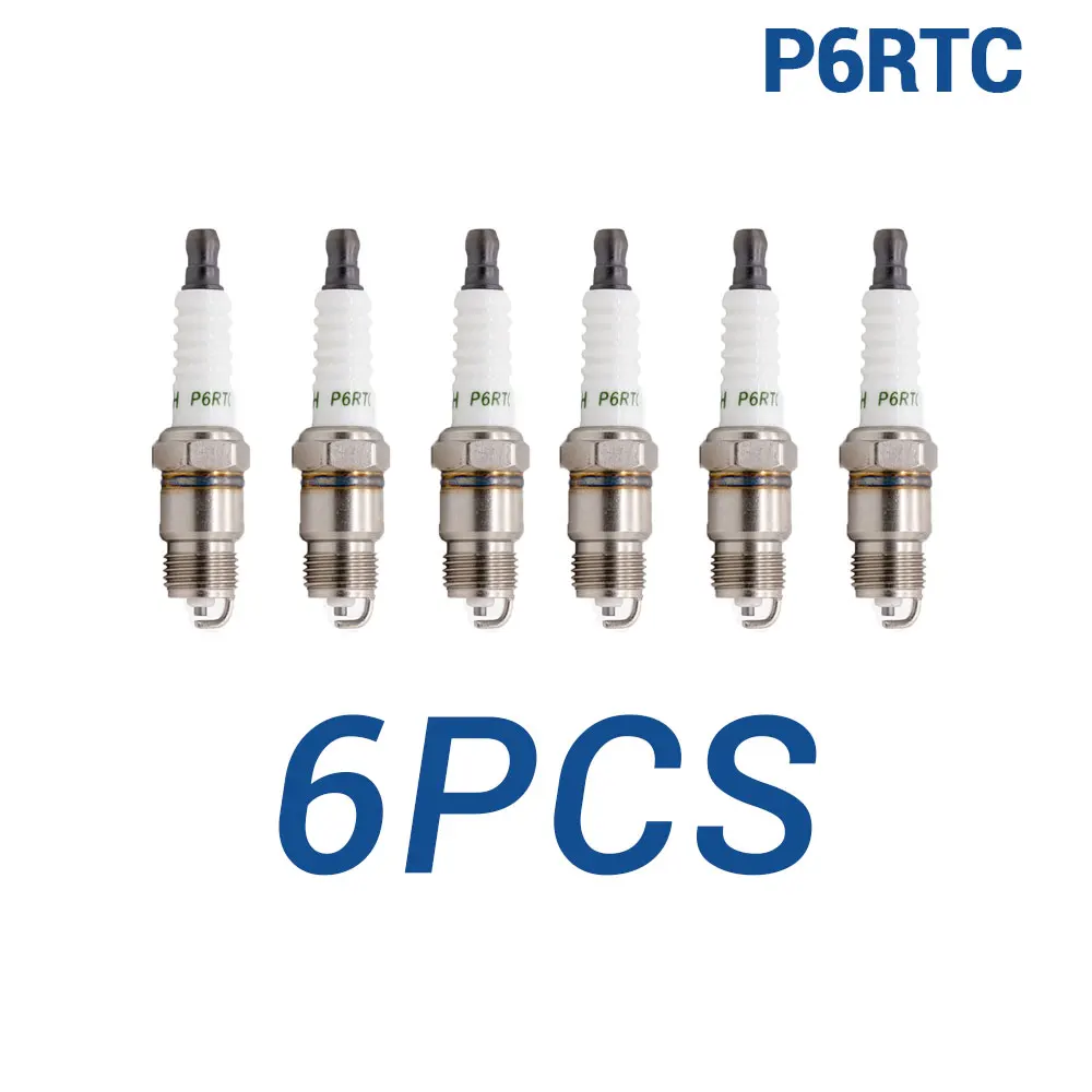 

1-8 шт. Свеча зажигания P6RTC, альтернативная свеча BPR6FS AC Delco R41TS Autuolite 144 23 Beru 14R-7B Champion OBL9Y