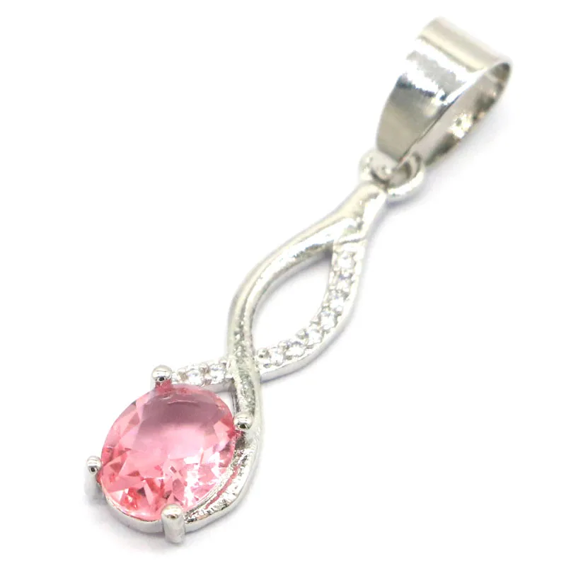 34x7 мм специальный созданный иолит Розовый Morganite кубического циркония для женщин