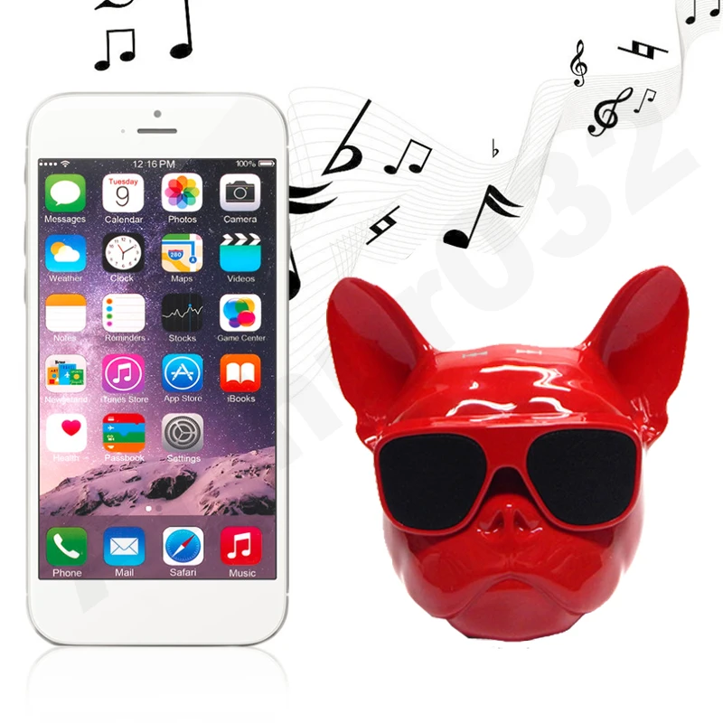

Новинка, портативный беспроводной динамик Aero Bull Dog Bulldog Bluetooth 4.1, стерео сабвуфер, динамик, телефон, совместим с TF картой