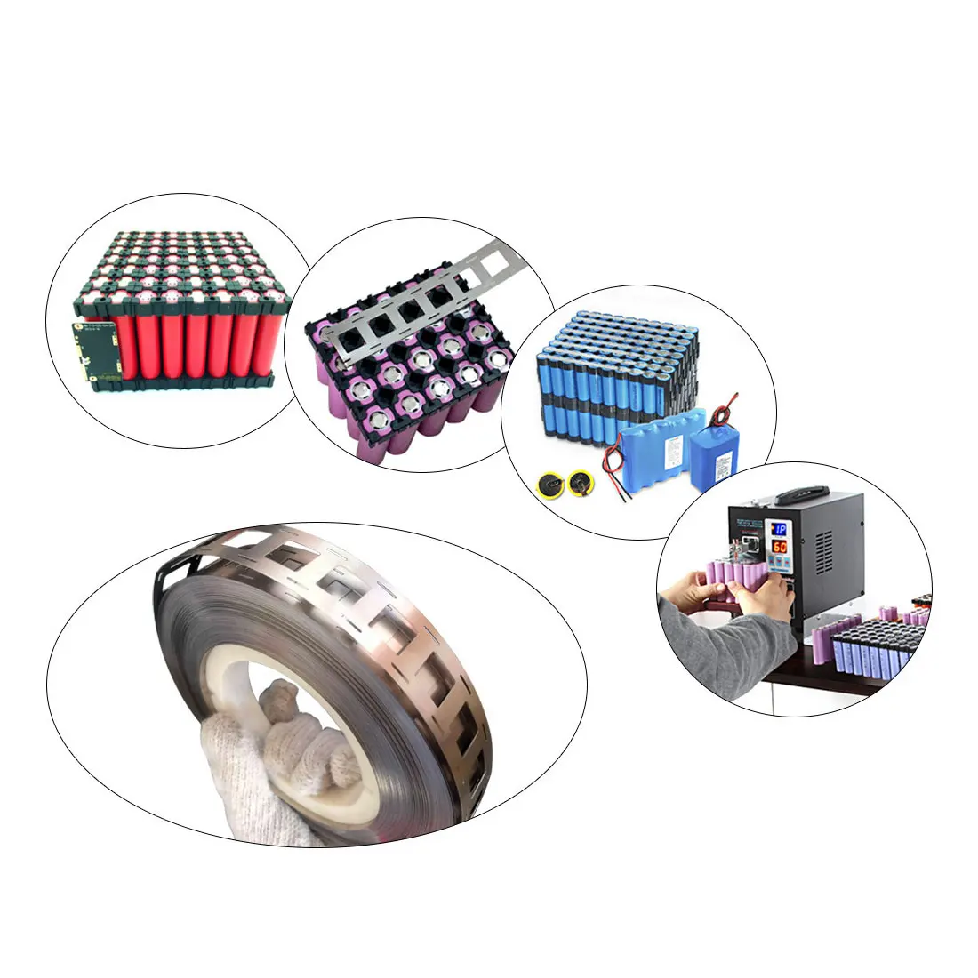 

Battery Welding Tape High Purity Pure Nickel Belt 1M Nickel Strip 2P 0.15*27mm Nickel Strip For 18650 Lithium