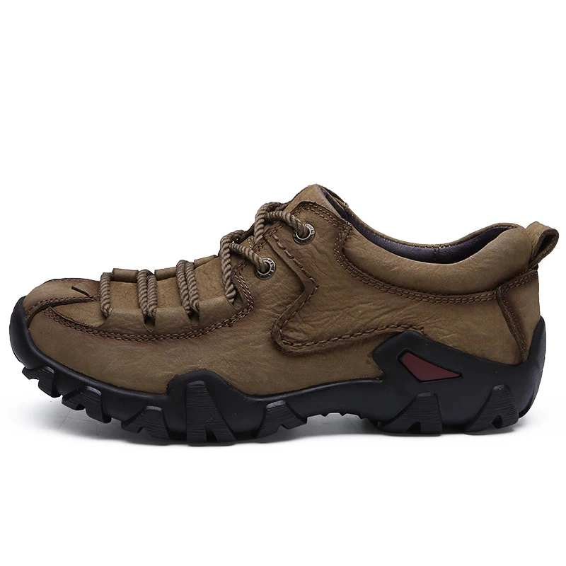 

Profession Men's Tactical Boots Genuine Leather Men Outdoor Shoes Breathable Sneaker Mountain Hiking Shoes Men Hunting Boots