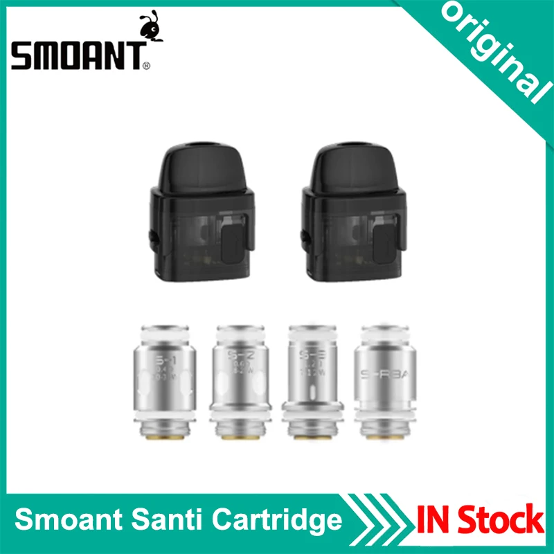 

Оригинальная катушка картриджа Smoant Santi, Ом, RBA, головка спирали для вейпа SANTI Pod