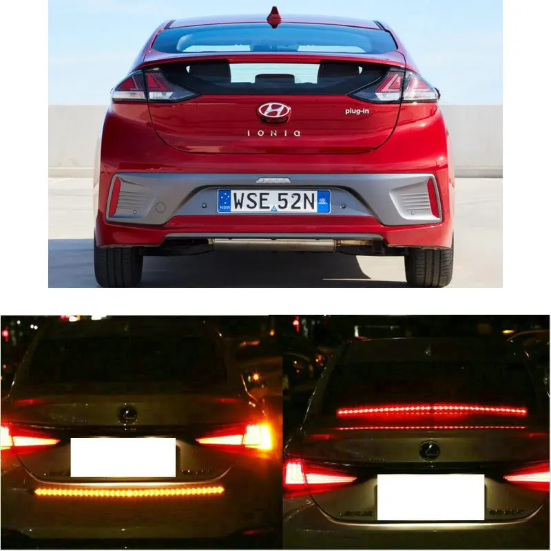 

1pc Prevent rear-end Strobe Turn/Stop Light Trunk Lamp For Hyundai azera entourage equus ioniq kona nexo palisade tiburon venue