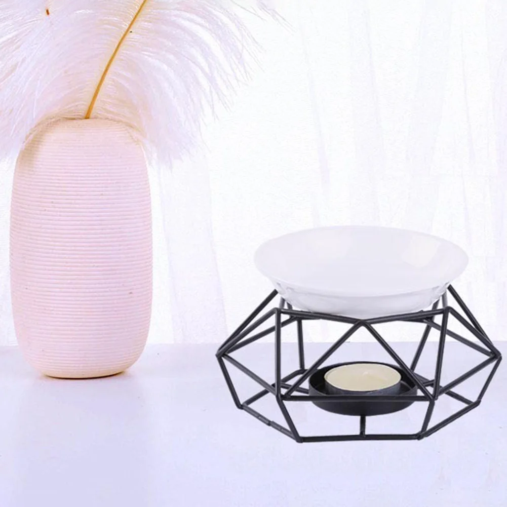 Современный геометрический Железный подсвечник настенный украшение бра из