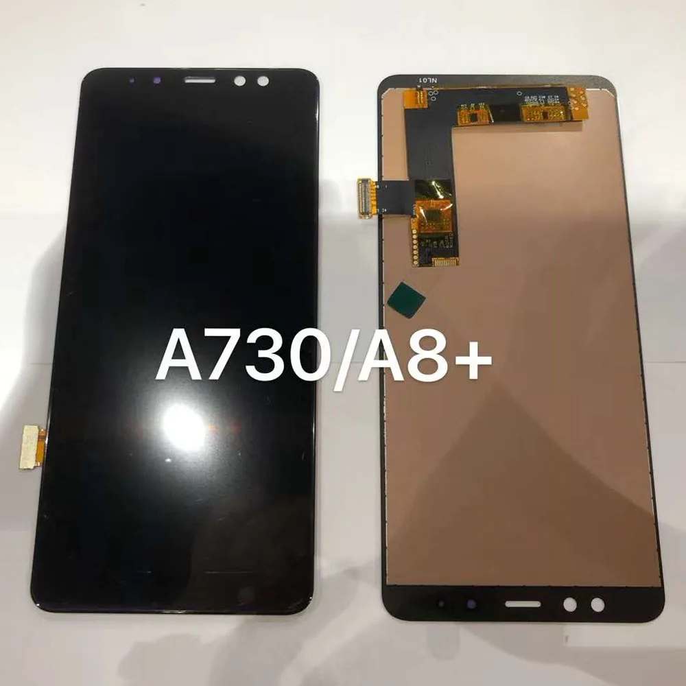 

6.0 inch A730 incell LCD For Samsung Galaxy A8 plus 2018 A730 A730F LCD display Touch Screen Digitizer Assembly A8+ 2018 A730FN