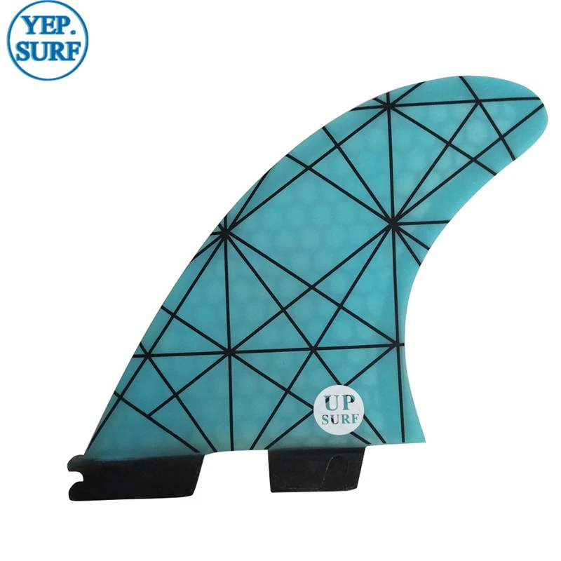 Двойные вкладки 2 L размер доска для серфинга синий цвет сотовые ласты три