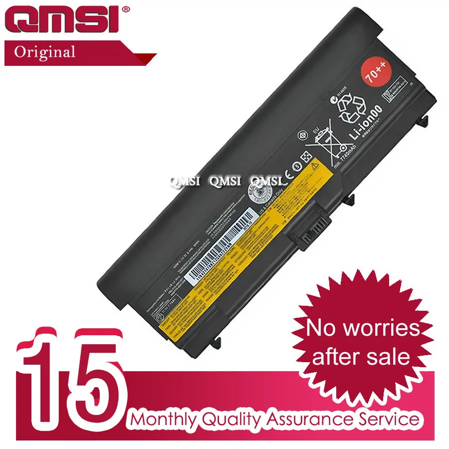 Оригинальный аккумулятор QMSI 11 1 В 94Wh 8400 мАч 45N1006 45N1007 для ноутбука Lenovo Thinkpad T530 W530 T430i